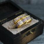 Vikings Rings, Dragon Rings, Dragon Scroll Rings, Vikings Wedding Bands, Yellow Gold Wedding Band