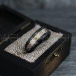 Vikings Rings, Dragon Rings, Dragon Scroll Rings, Vikings Wedding Bands, Black Wedding Bands - Image 3