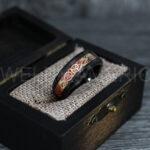 Vikings Rings, Dragon Rings, Dragon Scroll Rings, Vikings Wedding Bands, Black Wedding Bands - Image 2