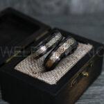 Vikings Rings, Dragon Rings, Dragon Scroll Rings, Vikings Wedding Bands, Black Wedding Bands