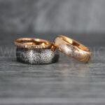 Dr Who Rings, Dr Who Wedding Rings, Dr Who Jewelry, Gallifreyan Rings, Gallifreyan Wedding Rings, Gallifreyan Wedding Bands, Gallifreyan Jewelry - Image 3