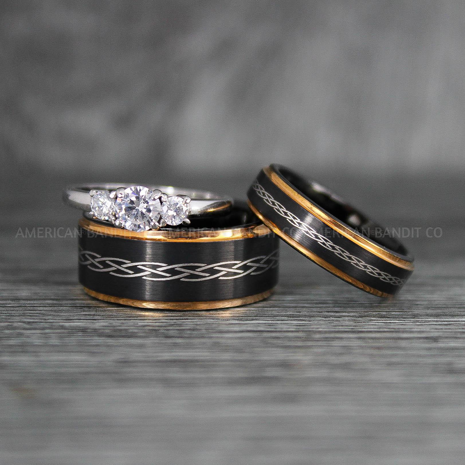 IMG_7634 Claddagh Rings, Celtic Knot Rings, Celtic Rings, Irish Rings, Irish Wedding Bands, Irish Wedding Rings, Celtic Knot Wedding Bands - Image 1