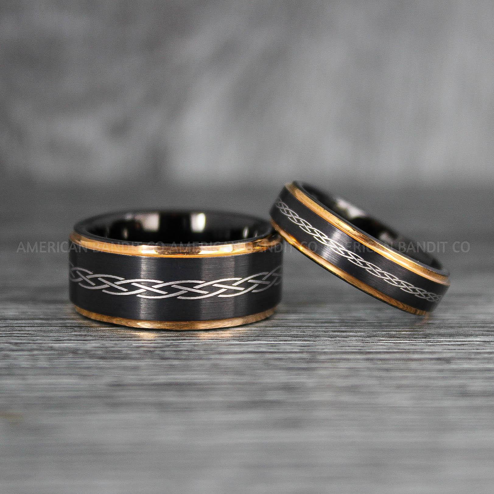 IMG_7635 Claddagh Ring, Celtic Knot Ring, Celtic Ring, Irish Ring, Irish Wedding Band, Irish Wedding Ring, Celtic Knot Wedding Band - Image 1