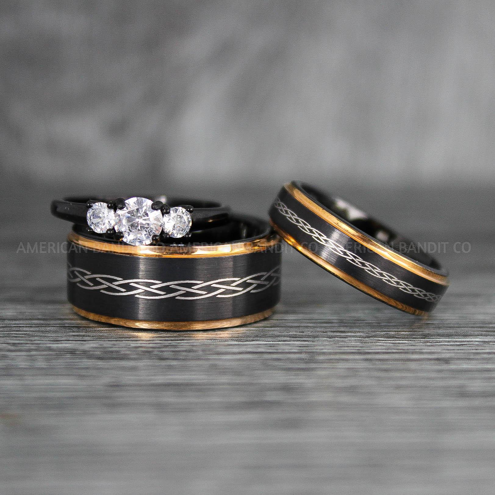 IMG_7636 Claddagh Rings, Celtic Knot Rings, Celtic Rings, Irish Rings, Irish Wedding Bands, Irish Wedding Rings, Celtic Knot Wedding Bands - Image 1