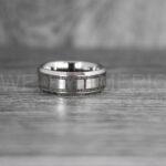 Filmstrip Ring, Photography Ring, Camera Ring, Lens Ring, Camera Lens Ring, Silver Ring, Silver  Tungsten Wedding Band, Silver Wedding Band