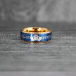 Claddagh Ring, Celtic Knot Ring, Celtic Ring, Irish Ring, Irish Wedding Band, Irish Wedding Ring, Celtic Knot Wedding Band