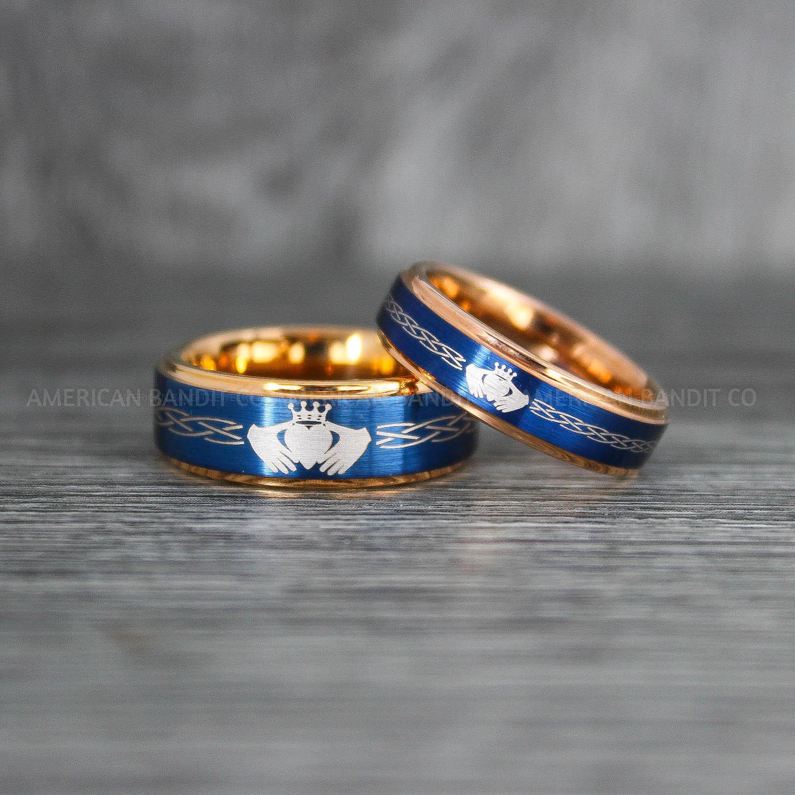 IMG_7640 Claddagh Rings, Celtic Knot Rings, Celtic Rings, Irish Rings, Irish Wedding Bands, Irish Wedding Rings, Celtic Knot Wedding Bands - Image 1