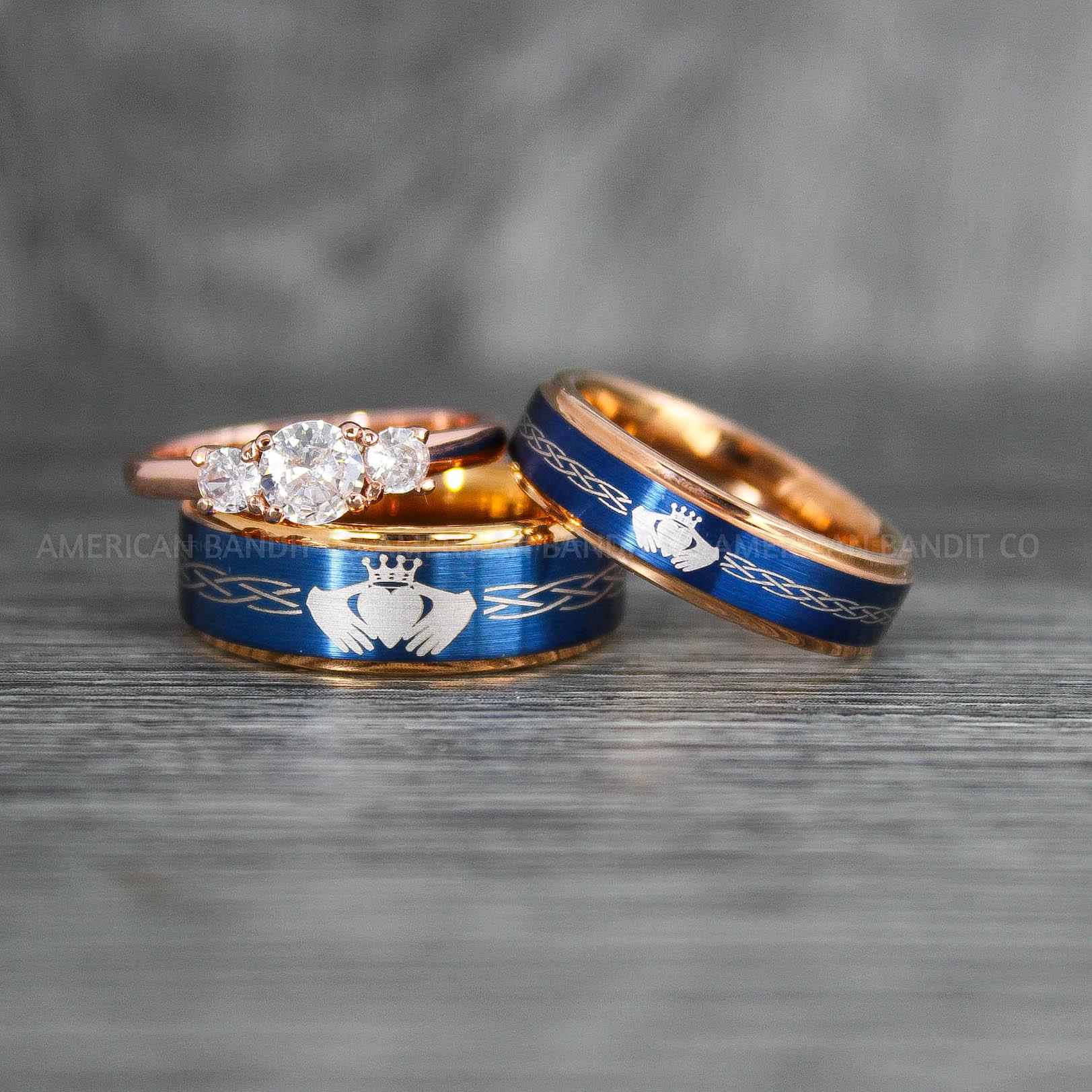 IMG_7641 Claddagh Rings, Celtic Knot Rings, Celtic Rings, Irish Rings, Irish Wedding Bands, Irish Wedding Rings, Celtic Knot Wedding Bands - Image 1