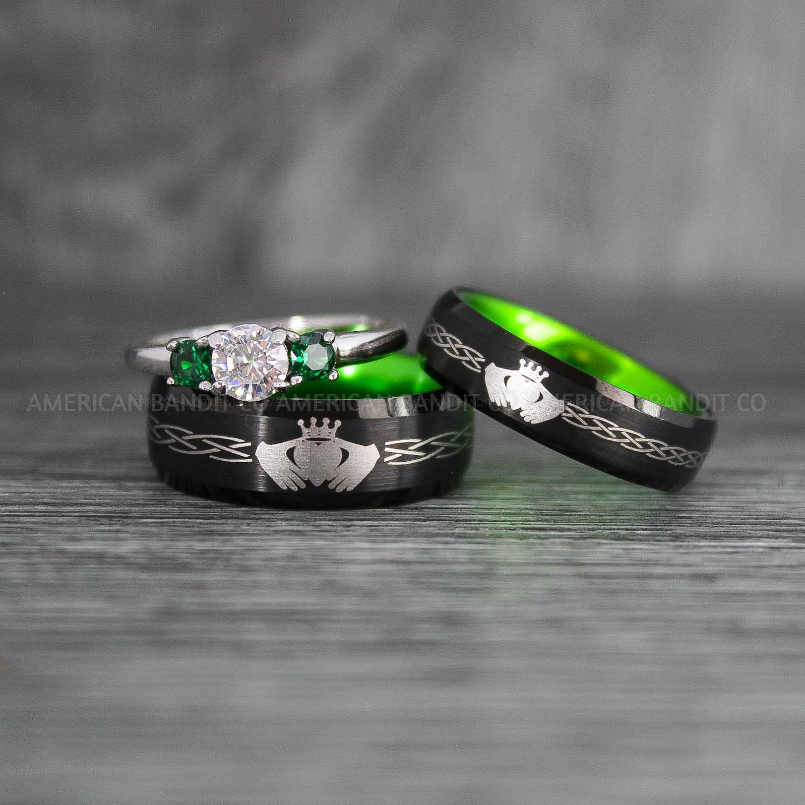 IMG_7647 Claddagh Rings, Celtic Knot Rings, Celtic Rings, Irish Rings, Irish Wedding Bands, Irish Wedding Rings, Celtic Knot Wedding Bands - Image 1