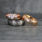 Dr Who Rings, Dr Who Wedding Rings, Dr Who Jewelry, Gallifreyan Rings, Gallifreyan Wedding Rings, Gallifreyan Wedding Bands, Gallifreyan Jewelry