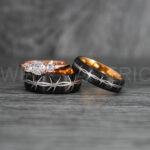 Barb Wire Ring, Barbed Wire Ring, Barb Wire wedding Ring, Couple Rings, Biker Rings