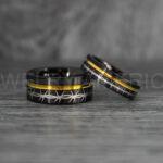 Barb Wire Ring, Barbed Wire Ring, Barb Wire Wedding Ring, Couple Rings, Biker Rings - Image 3