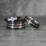 Barb Wire Ring, Barbed Wire Ring, Barb Wire Wedding Ring, Couple Rings, Biker Rings