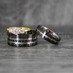 Barb Wire Ring, Barbed Wire Ring, Barb Wire Wedding Ring, Couple Rings, Biker Rings