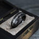 Barb Wire Ring, Barbed Wire Ring, Barb Wire Wedding Ring, Couple Rings, Biker Rings - Image 2