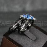 Barb Wire Ring, Barbed Wire Ring, Barb Wire Wedding Ring, Couple Rings, Biker Rings