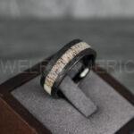 Deer Antler Rings, Couple Rings, Antler Wedding Bands, Deer Hunting Rings, Deer Hunting Rings - Image 3