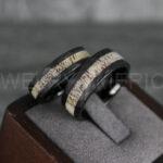 Deer Antler Rings, Couple Rings, Antler Wedding Bands, Deer Hunting Rings, Deer Hunting Rings