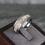 Deer Antler Rings, Couple Rings, Antler Wedding Bands, Deer Hunting Rings, Deer Hunting Rings