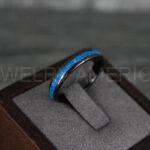 Opal Rings, Opal Wedding Bands, Galaxy Rings, Galaxy Wedding Bands, Crushed Opal Wedding Rings - Image 2