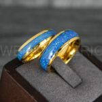 Opal Rings, Opal Wedding Bands, Galaxy Rings, Galaxy Wedding Bands, Crushed Opal Wedding Rings