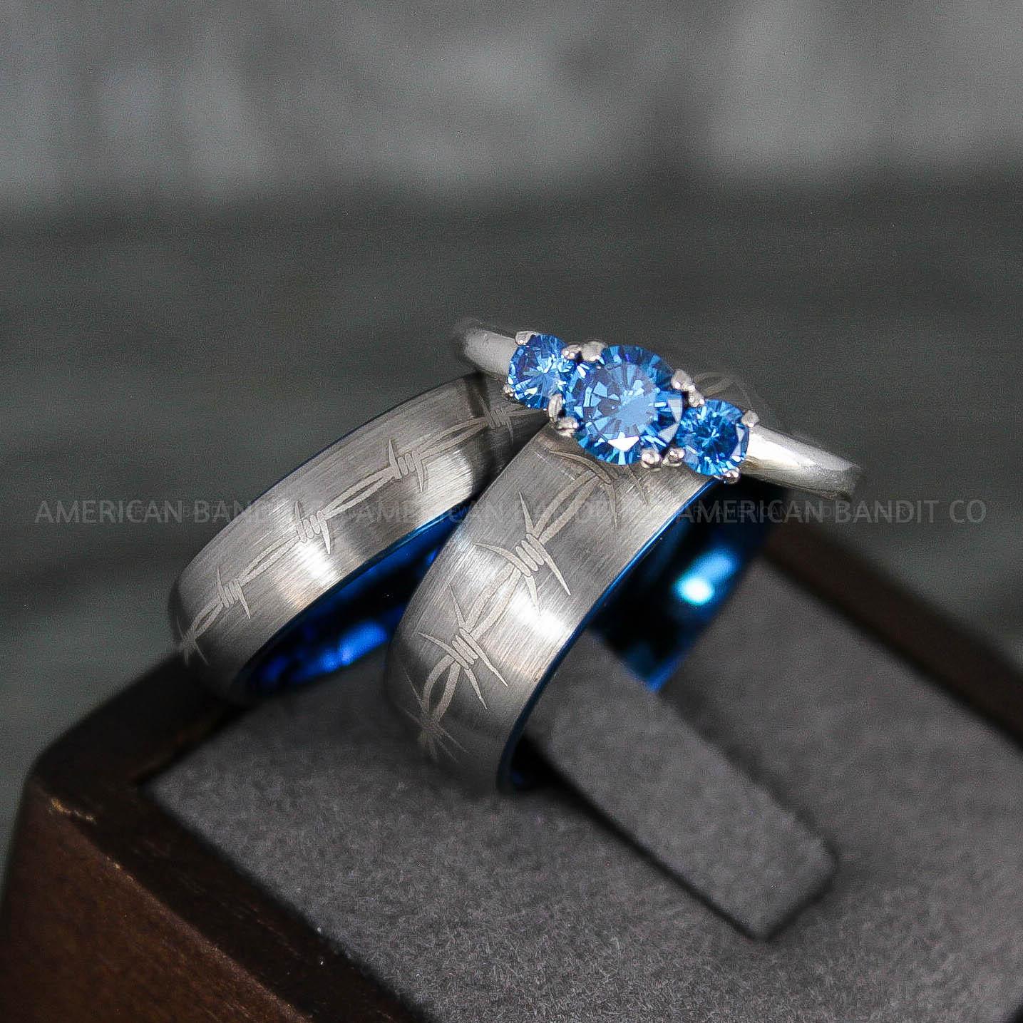 IMG_7934 Barb Wire Rings, Barbed Wire Rings, Barb Wire Wedding Rings, Biker Rings, Silver Wedding Bands, Biker Wedding Bands - Image 1