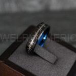 Barb Wire Ring, Barbed Wire Ring, Barb Wire Wedding Ring, Biker Ring, Black Wedding Band, Biker Wedding Band - Image 3