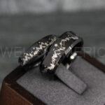 Forest Rings, Mountain Range Rings, Mountains Scene Rings, Fishing Rings, Hunting Wedding Bands