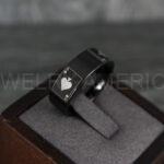 Ace of Spades Rings, Poker Rings, Blackjack Rings, Poker Jewelry, Spade Rings, Spade Wedding Band