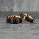 Black Wedding Bands, Couple Rings, Couple Wedding Rings, Matching Rings, Matching Wedding Bands, Black Wedding Rings, Couple Jewelry