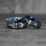 Nautical Ring, Anchor Ring, Black Anchor Rings, Black Wedding Rings, Black Nautical Rings, Black Wedding Bands, Black Anchor Tungsten Rings