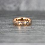Butterfly Ring, Rose Gold Ring, Rose Gold Wedding Band, Butterfly Jewelry, Butterfly Wedding Ring