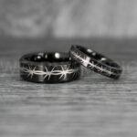 Barb Wire Rings, Barbed Wire Rings, Barb Wire Wedding Rings, Biker Rings, Black Wedding Bands, Biker Wedding Bands - Image 4