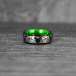 Mickey Mouse Rings, Mickey Rings, Couple Wedding Bands, Couple Rings, Mickey Mouse Wedding Bands - Image 2