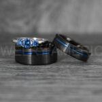 Black Wedding Bands, Couple Rings, Couple Wedding Rings, Matching Rings, Matching Wedding Bands, Black Wedding Rings, Couple Jewelry