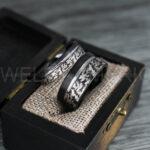 Camouflage Ring, Military Wedding Band, American Flag Rings, Camo Rings, Army Rings, Military Rings, Military Jewelry - Image 4