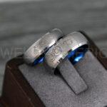 Dr Who Rings, Dr Who Wedding Rings, Dr Who Jewelry, Gallifreyan Rings, Gallifreyan Wedding Rings, Gallifreyan Wedding Bands, Gallifreyan Jewelry - Image 3