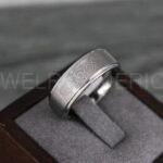 Dr Who Rings, Dr Who Wedding Rings, Dr Who Jewelry, Gallifreyan Rings, Gallifreyan Wedding Rings, Gallifreyan Wedding Bands, Gallifreyan Jewelry - Image 3