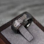 Dr Who Rings, Dr Who Wedding Rings, Dr Who Jewelry, Gallifreyan Rings, Gallifreyan Wedding Rings, Gallifreyan Wedding Bands, Gallifreyan Jewelry - Image 2