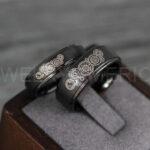 Dr Who Rings, Dr Who Wedding Rings, Dr Who Jewelry, Gallifreyan Rings, Gallifreyan Wedding Rings, Gallifreyan Wedding Bands, Gallifreyan Jewelry - Image 4