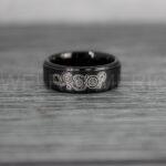 Dr Who Rings, Dr Who Wedding Rings, Dr Who Jewelry, Gallifreyan Rings, Gallifreyan Wedding Rings, Gallifreyan Wedding Bands, Gallifreyan Jewelry - Image 5