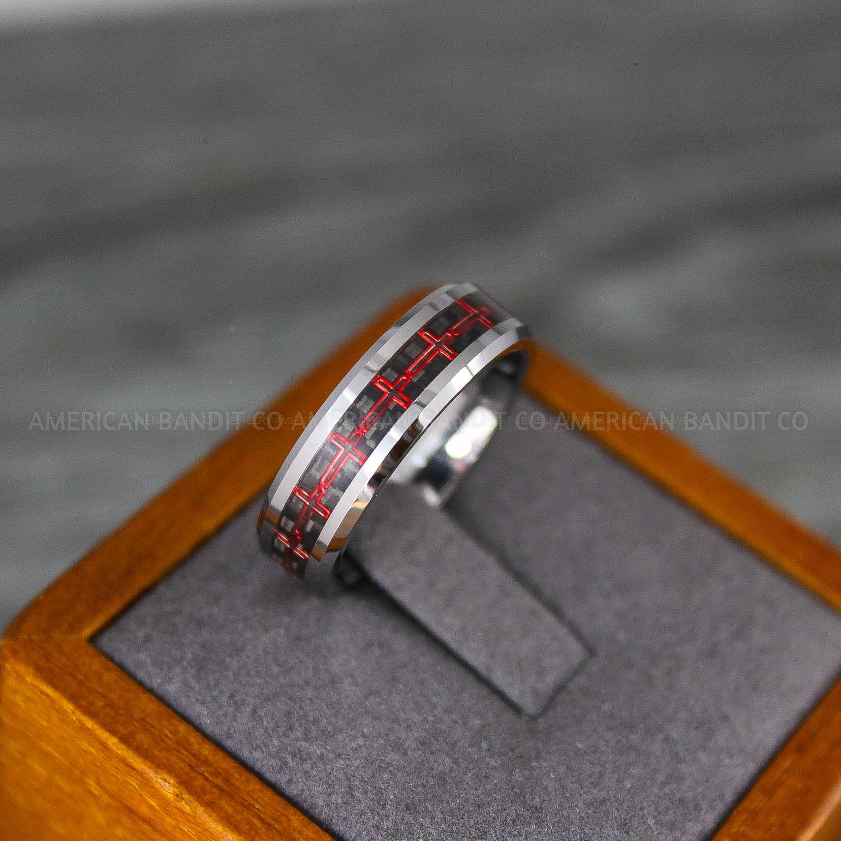 IMG_8155 Cross Rings, Religious Rings, Silver Wedding Band, Silver Wedding Ring, Cross Wedding Band - Image 1