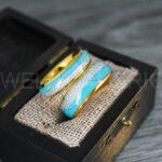 Turquoise Rings, Meteorite Rings, Meteorite Wedding Rings, Meteorite Wedding Bands, Meteorite Jewelrys, Turquoise Wedding Rings, Turquoise Wedding Bands, Meteor Rings