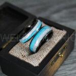 Turquoise Rings, Meteorite Rings, Meteorite Wedding Rings, Meteorite Wedding Bands, Meteorite Jewelrys, Turquoise Wedding Rings, Turquoise Wedding Bands, Meteor Rings