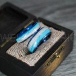 Turquoise Rings, Meteorite Rings, Meteorite Wedding Rings, Meteorite Wedding Bands, Meteorite Jewelrys, Turquoise Wedding Rings, Turquoise Wedding Bands, Meteor Rings