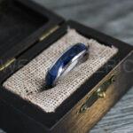 Wood Ring, Wood Wedding Band, Silver Wood Ring, Silver Wedding Band, Wood Wedding Ring, Silver Wedding Ring