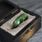 Wood Rings, Wood Wedding Bands, Black Wood Rings, Black Wedding Bands, Wood Wedding Rings, Black Wedding Rings - Image 4