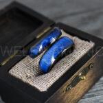 Wood Rings, Wood Wedding Bands, Black Wood Rings, Black Wedding Bands, Wood Wedding Rings, Black Wedding Rings