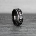 All In Ring, Ace of Spades Ring, Poker Ring, Blackjack Ring, Poker Jewelry, Spade Ring, Spade Wedding Band