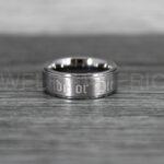 Ride or Die Rings, Ride or Die, Ride or Die Wedding Rings, Ride or Die Wedding Bands, Silver Wedding Rings, Silver Wedding Bands, Biker Rings - Image 3